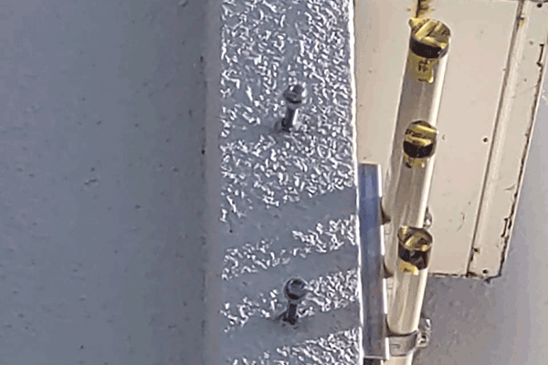 あと施工アンカー 施工後
